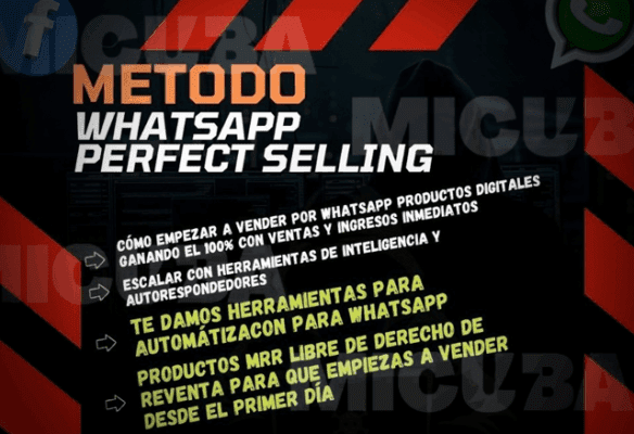 metodo whatsapp perfect selling de marketers pro 682040db34c22